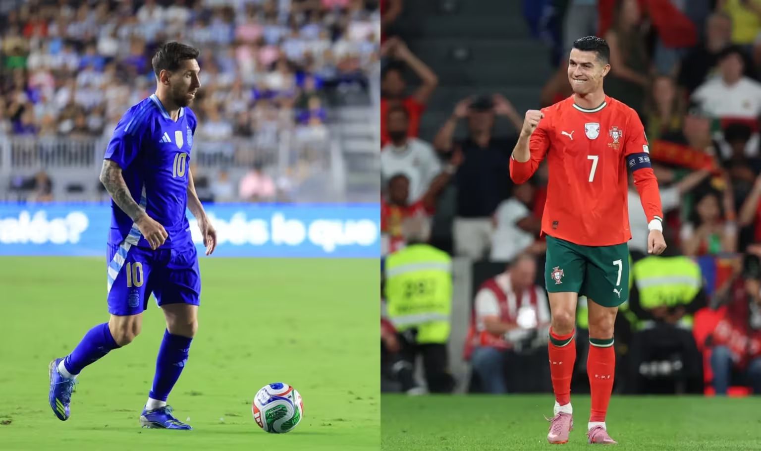 Auf der offiziellen FIFA-Website wird darüber gesprochen, dass Messi und Ronaldo in den Ruhestand gehen: Fußballfans auf der ganzen Welt haben Glück