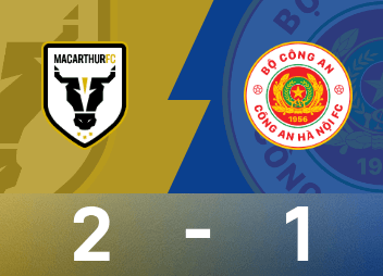 Bericht zum zweiten Spiel der AFC Champions League: Gerzan und Caceres punkteten, MacArthur 2:1 Hanoi